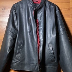 ⚫️🔴Vintage Faux Leather Brave Soul Jacket Size: M